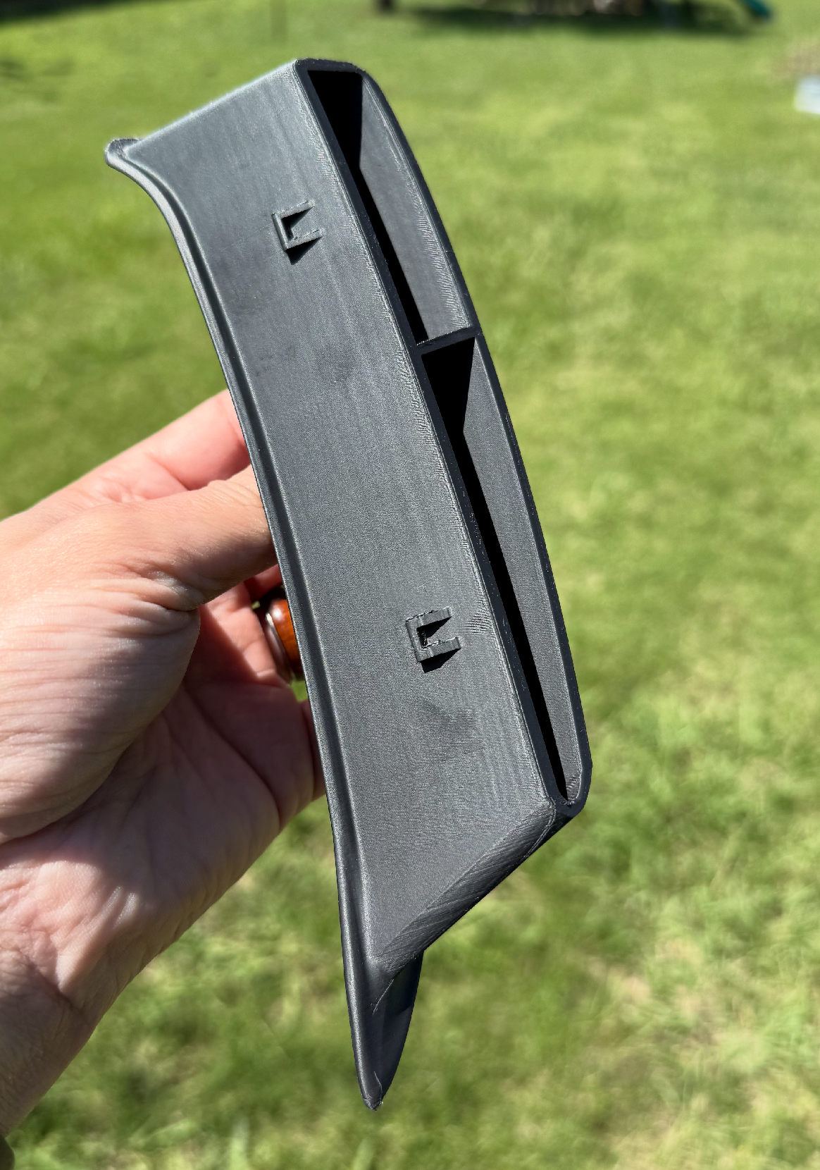 Complete Kit - C6 Rear Wide-body Brake Scoops and Brackets.