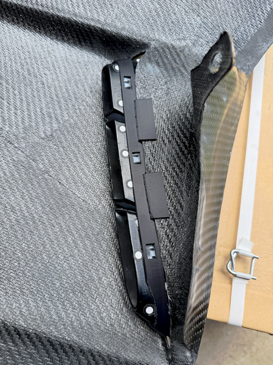 OEM-style C6 Corvette Z06 Front Inner Fender Vent Ornament Replicas