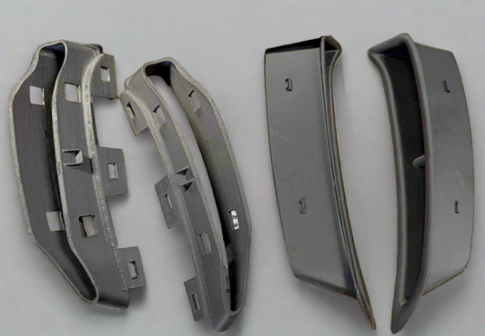 Complete Kit - C6 Rear Wide-body Brake Scoops and Brackets.