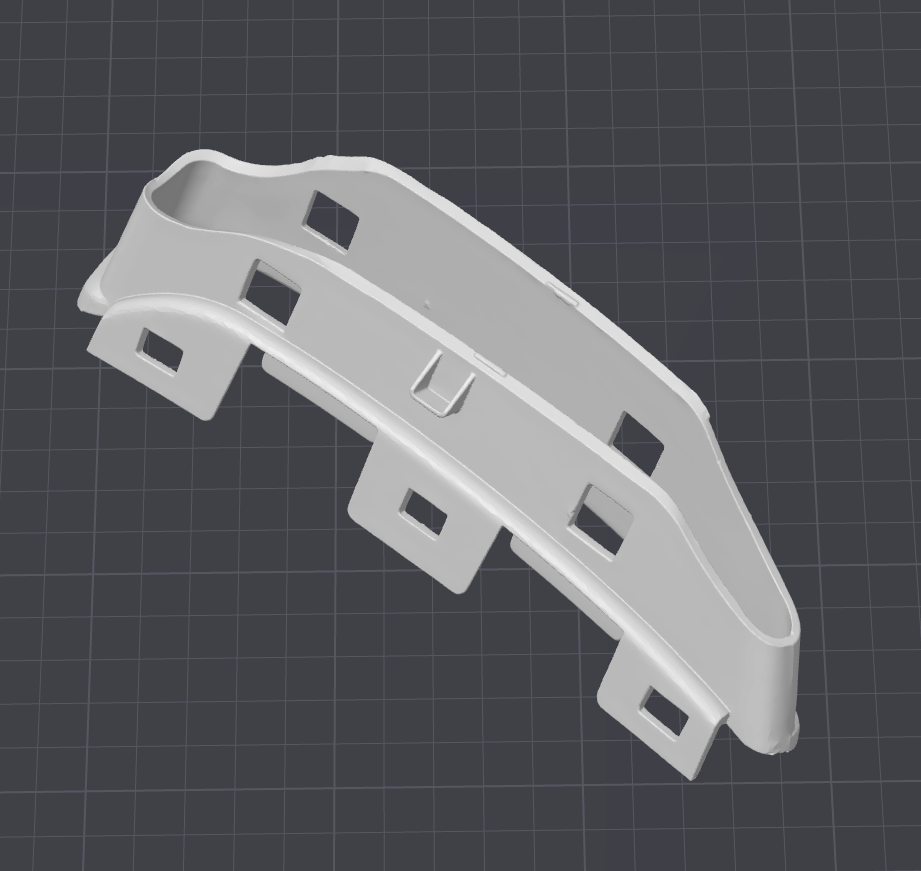 Complete Kit - C6 Rear Wide-body Brake Scoops and Brackets.