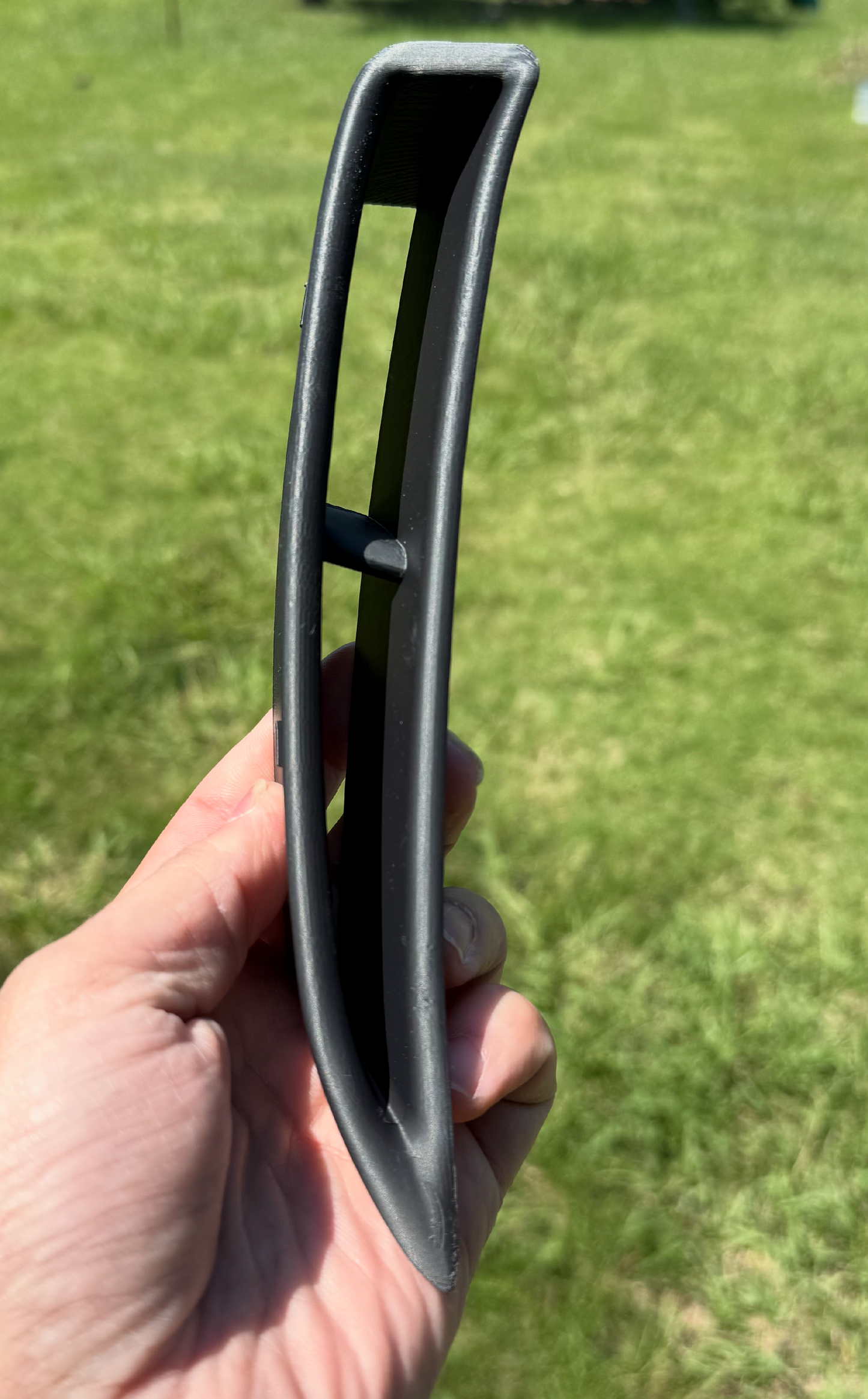 OEM-style C6 Corvette Rear Brake Scoop Trim Piece (Outer piece)
