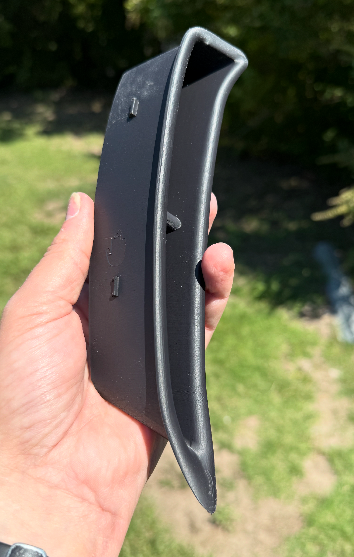 Complete Kit - C6 Rear Wide-body Brake Scoops and Brackets.