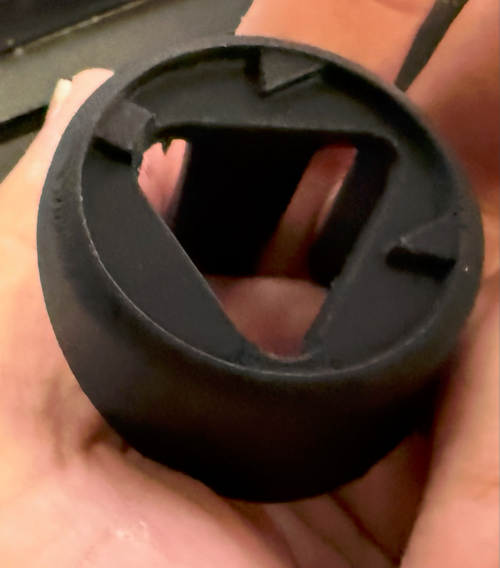 C6 Corvette Sun Visor Bezel SET OF TWO