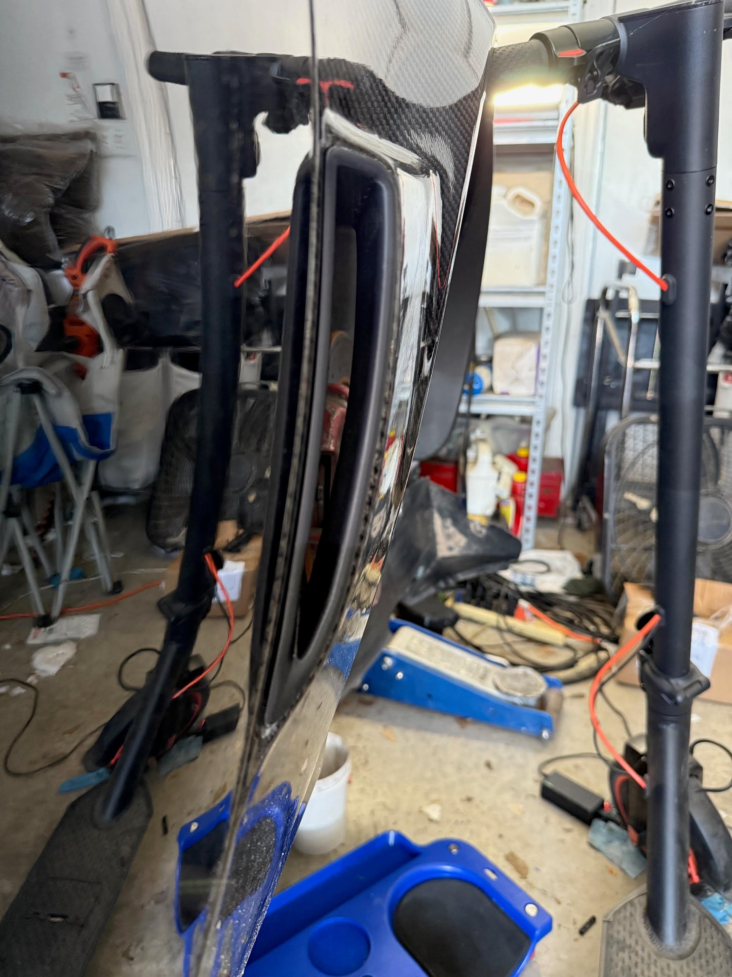 Custom Open-style C6 Corvette Rear Brake Scoop (Outer)