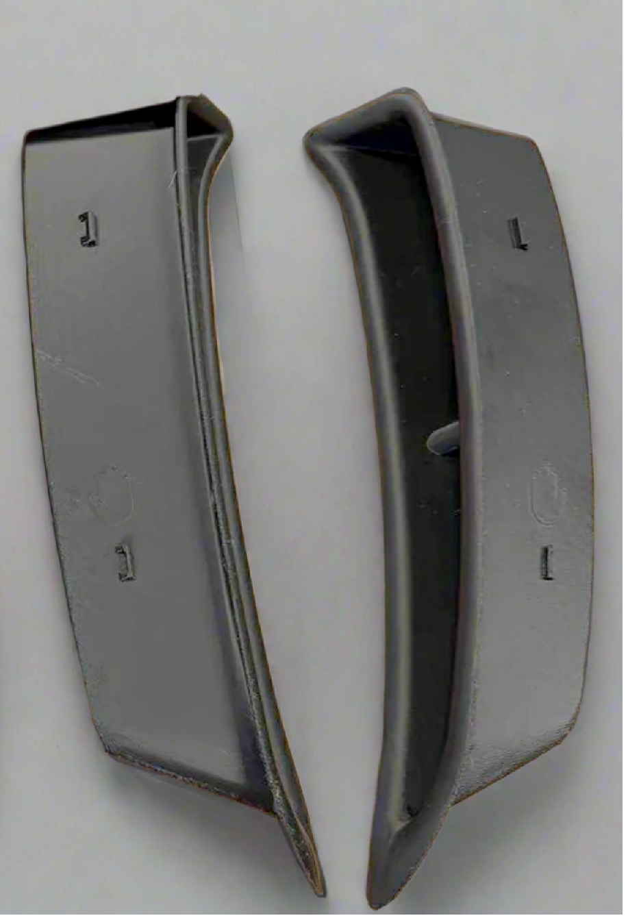 OEM-style C6 Corvette Rear Brake Scoop Trim Piece (Outer piece)