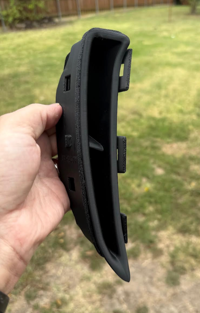 OEM-style C6 Corvette Rear Brake Scoop (Outer)